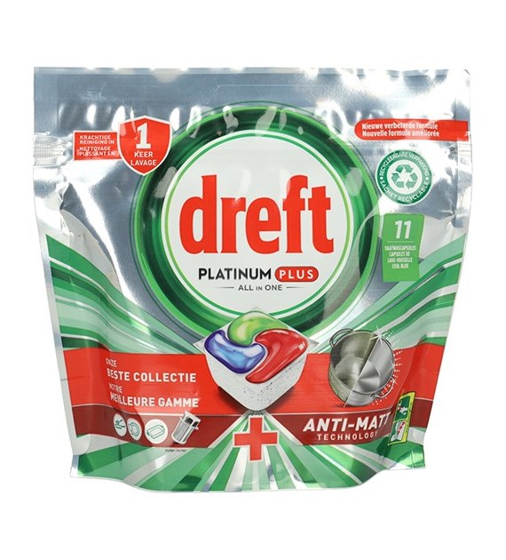 Dreft Platinum Plus All in One 11szt 171g