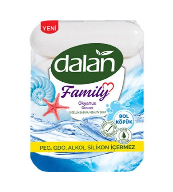 Dalan Family Ocean Mydło Kostka 4szt 300g