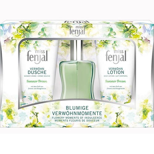 Miss Fenjal Woda Toaleto 50ml+Żel 75ml+Balsam 75ml