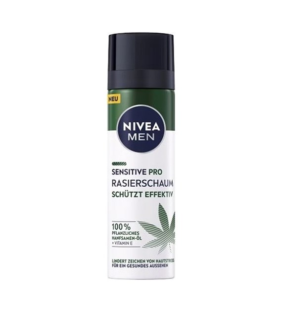 Nivea Men Sensitive Pro Rasierschaum Pianka 200ml