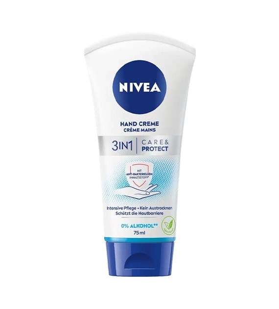 Nivea Hand Creme 3in1 Care & Protect do Rąk 75ml