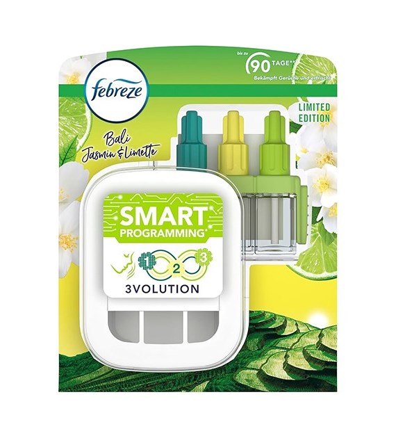 Febreze Bali Jasmin & Limette Wtyczka + 3 Odś 20ml