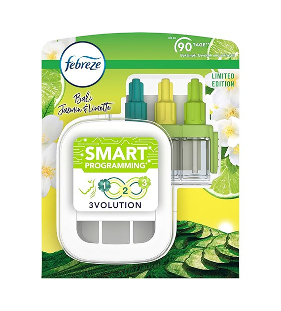 Febreze Bali Jasmin & Limette Wtyczka + 3 Odś 20ml