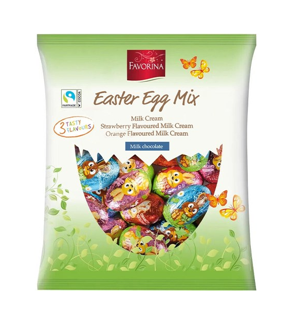 Favorina Easter Egg Mix Milk Chocolate 180g