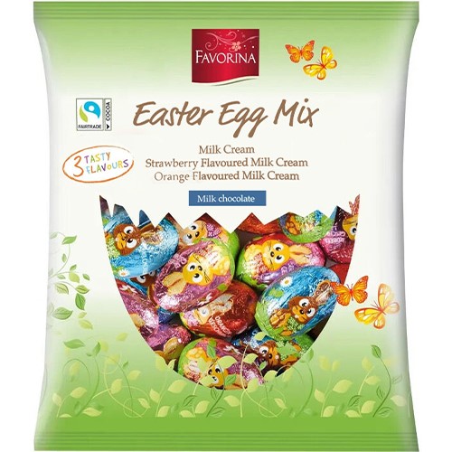 Favorina Easter Egg Mix Milk Chocolate 180g