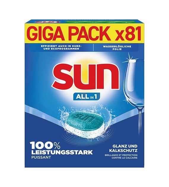 Sun All in 1 Tabs 81szt 1,4kg