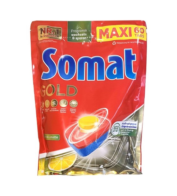 Somat Gold Zitrone & Limette 60szt 1,1kg