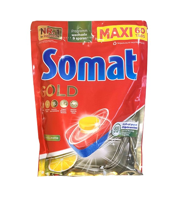 Somat Gold Zitrone & Limette 60szt 1,1kg