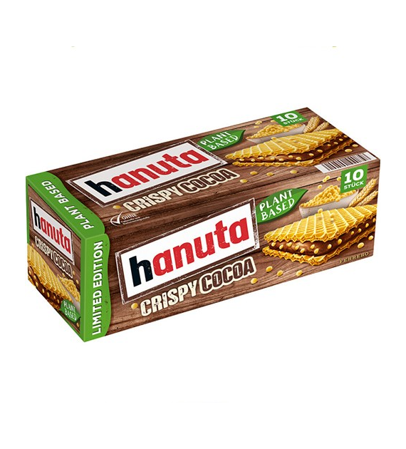 Hanuta Plant Based Crispy Cocoa 10szt 220g