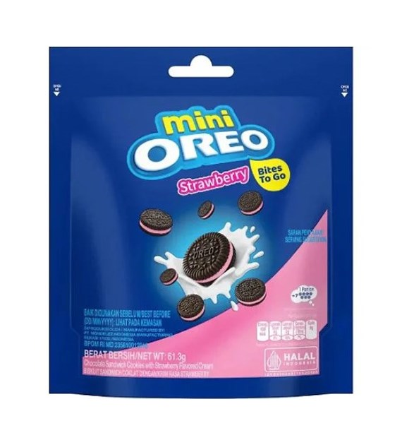 Mini Oreo Strawberry 61,3g