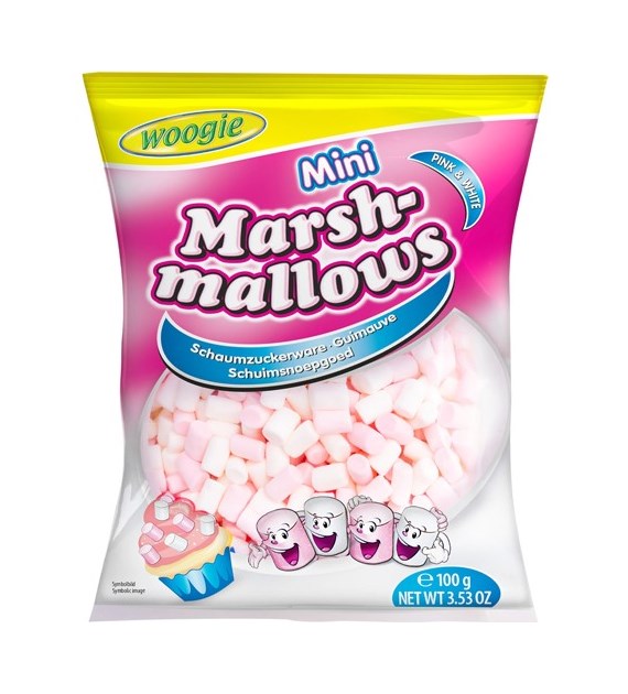 Woogie Mini Marshmallows Pianki 100g