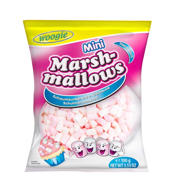 Woogie Mini Marshmallows Pianki 100g