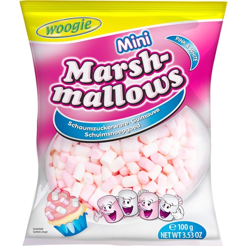 Woogie Mini Marshmallows Pianki 100g