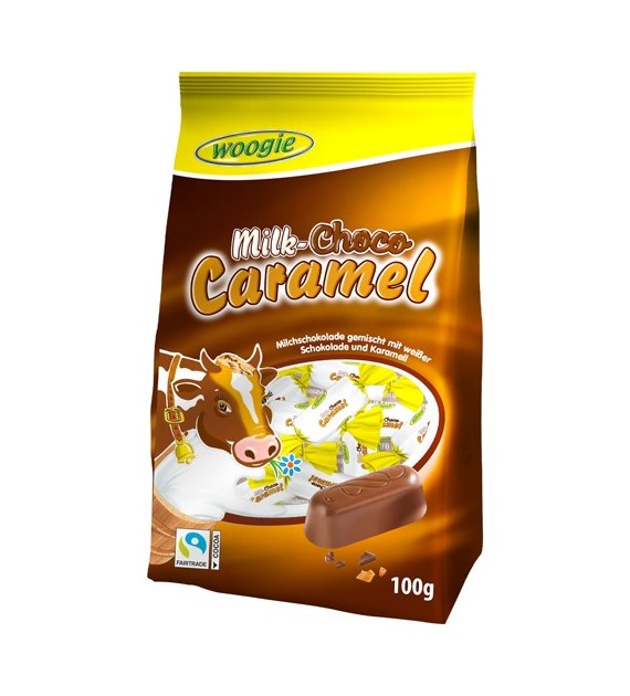 Woogie Milk-Choco Caramel 100g