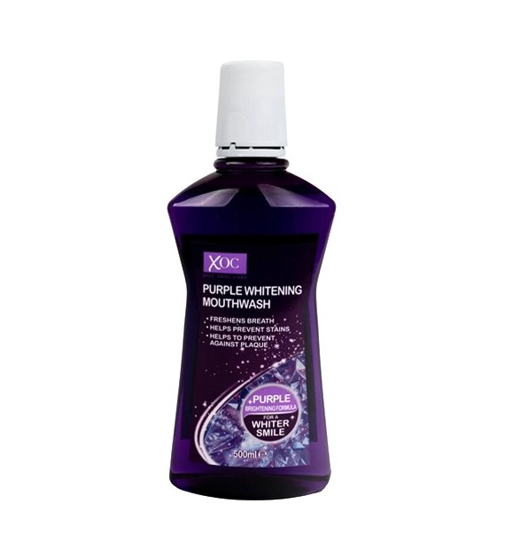 XOC Purple Whitening do Płukania Ust 500ml