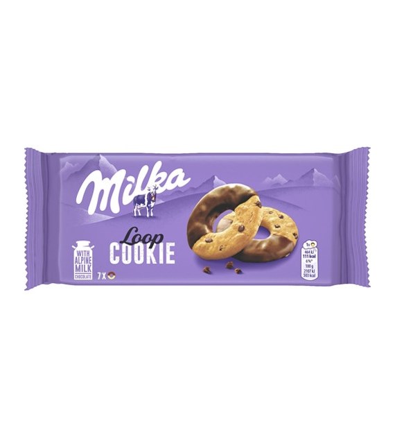 Milka Loop Cookie Ciastka 7szt 154g