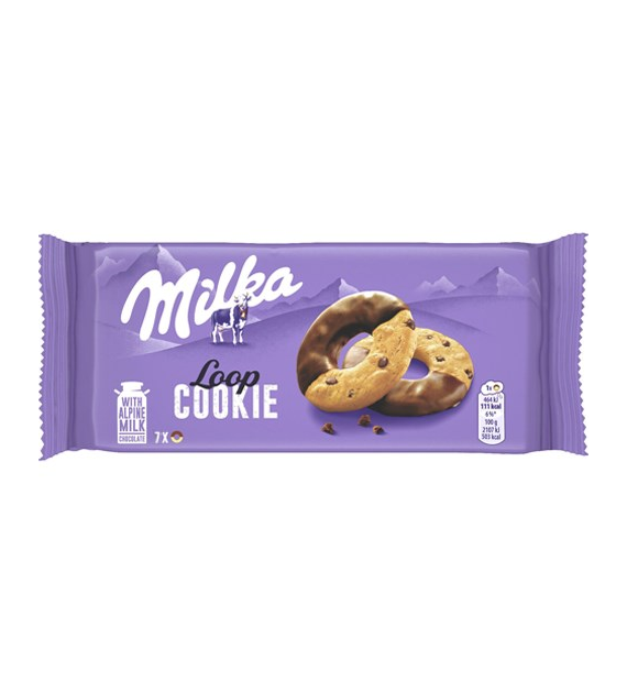 Milka Loop Cookie Ciastka 7szt 154g