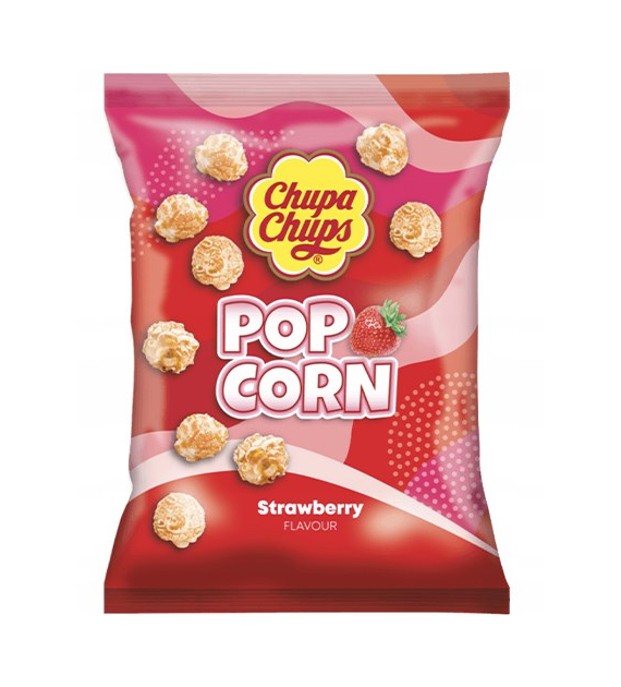 Chupa Chups Popcorn Strawberry 90g