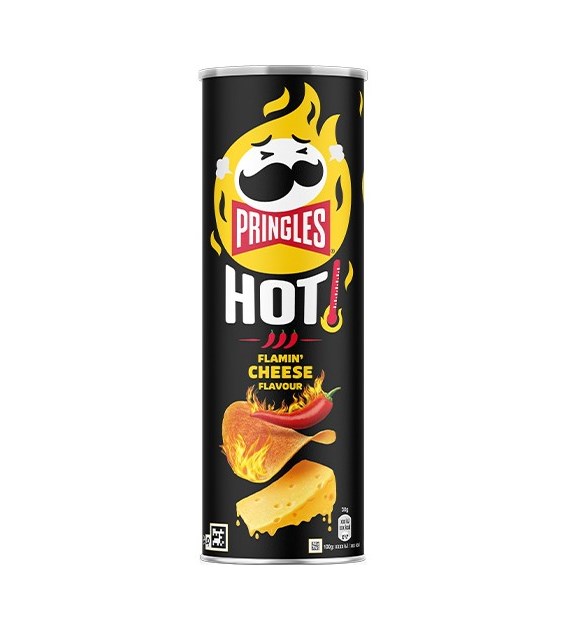 Pringles Hot Flamin' Cheese Flavour 160g