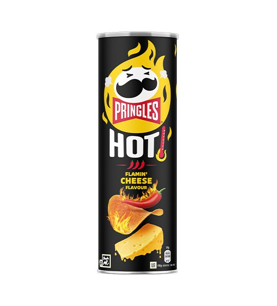 Pringles Hot Flamin' Cheese Flavour 160g