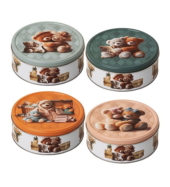 JB Cute Teddies Ciastka Puszka 150g