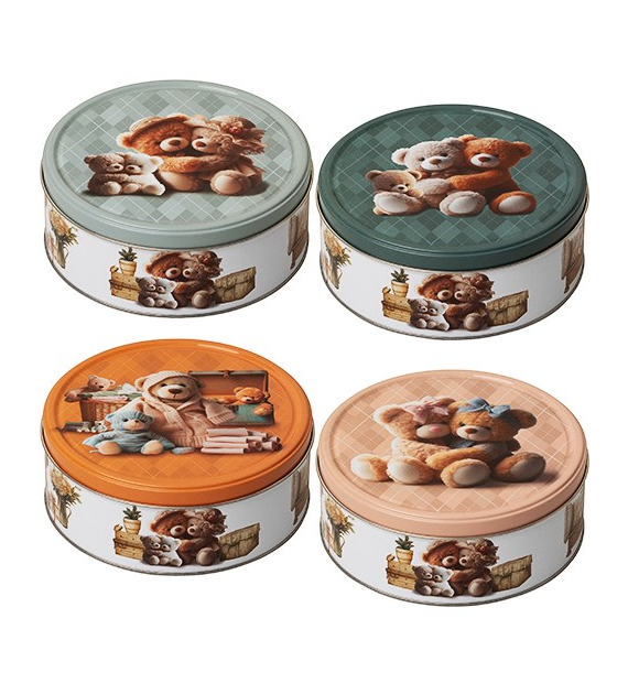 JB Cute Teddies Ciastka Puszka 150g