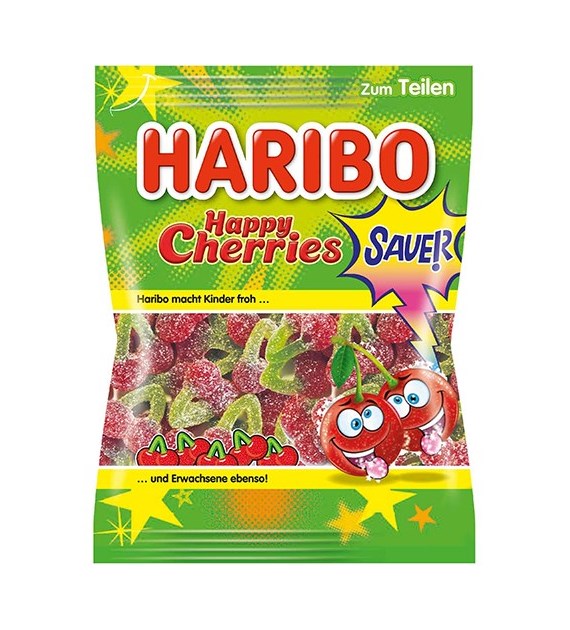 Haribo Happy Cherries Sauer 175g