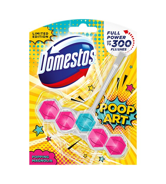 Domestos Popping Magnolia Zawieszka WC 55g