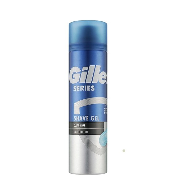 Gillette Series Cleansing Charcoal Shave Gel 200ml