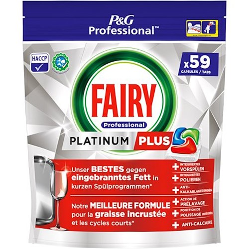 Fairy Professional Platinum Plus 59szt 915g