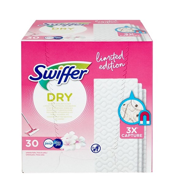 Swiffer Dry Suche Ściereczki do Mopa Limited 30szt