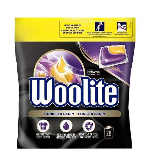 Woolite Donker & Denim Kapsułki 28p 504ml