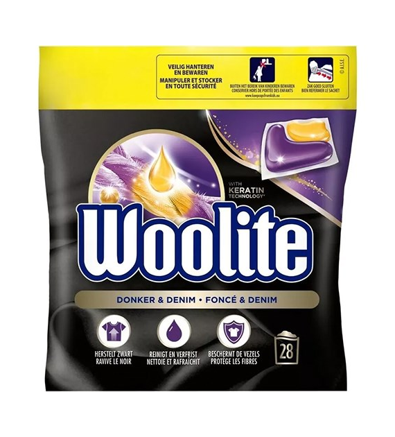 Woolite Donker & Denim Kapsułki 28p 504ml