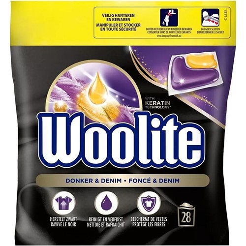 Woolite Donker & Denim Kapsułki 28p 504ml