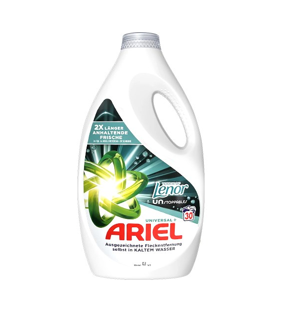 Ariel Universal+ Lenor Unstoppables Gel 30p 1,5L