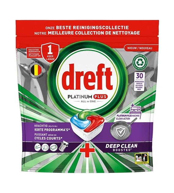 Dreft Platinum Plus All in One 30szt 465g