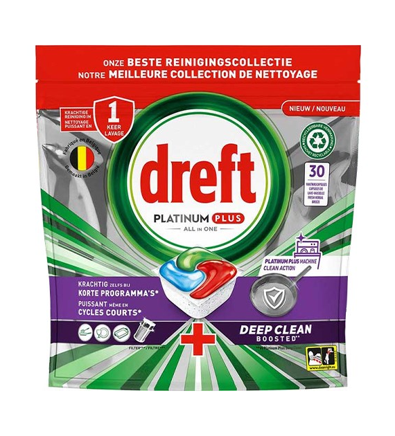 Dreft Platinum Plus All in One 30szt 465g