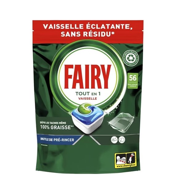 Fairy Tout en 1 Vaisselle 56szt 757g