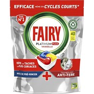 Fairy Platinum Plus Anti Terne Citron 40szt 620g