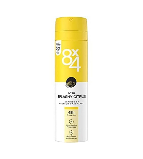8x4 No 16 Splashy Citrus Deo 150ml