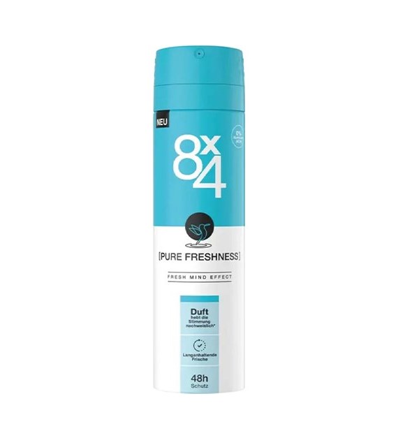 8x4 Pure Freshness Deo 150ml