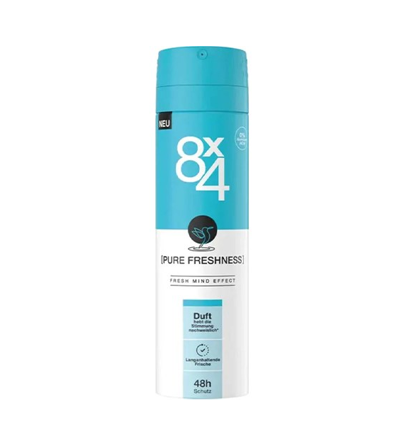 8x4 Pure Freshness Deo 150ml