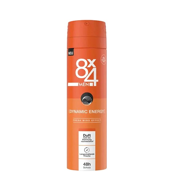 8x4 Dynamic Energy Deo 150ml