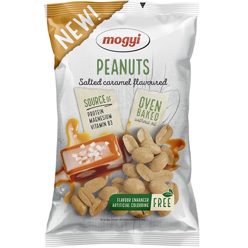 Mogyi Peanuts Salted Caramel Orzeszki 130g