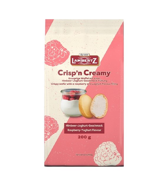 Lambertz Crisp'n Creamy Himbeer-Joghurt 200g