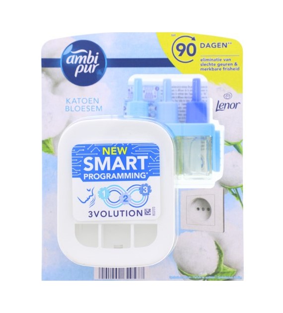 Ambi Pur Katoen Bloesem Wtyczka+ 3 Odś 20ml