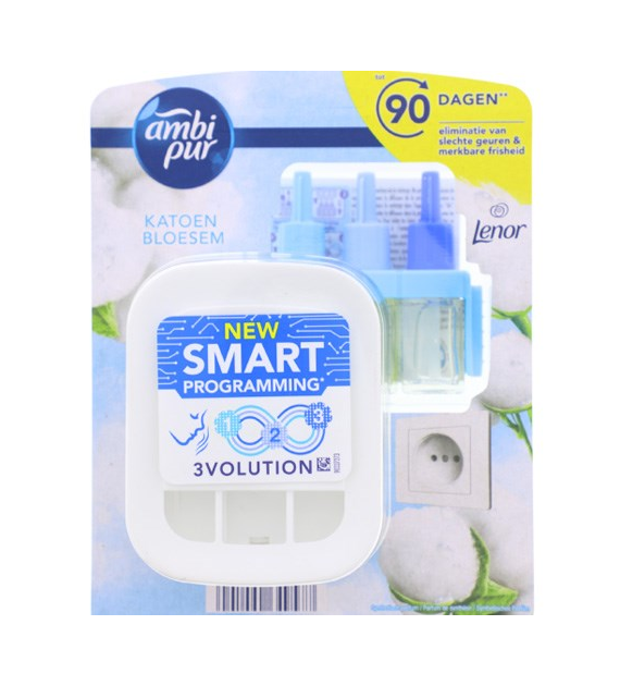 Ambi Pur Katoen Bloesem Wtyczka+ 3 Odś 20ml