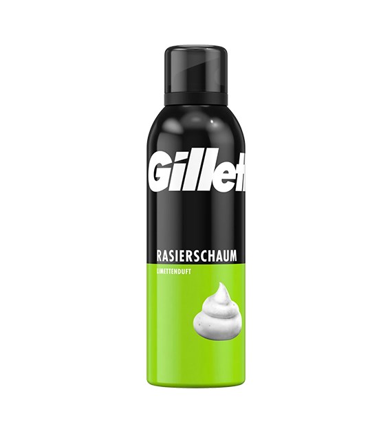 Gillette Rasierschaum Limmetenduft Pianka 200ml