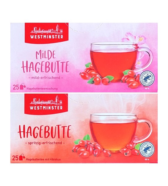 Westminster Milde / Hagebutte Herbata 25szt