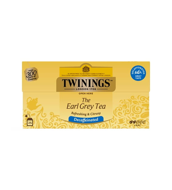 Twinings Earl Grey Herbata Decaffeinated 25szt 50g